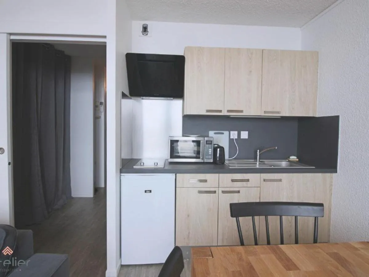 Studio Cabine 4/5 Pers, Balcon Expo Sud, Tv, Cuisine Equipee, Casier A Ski - Fr-1-457-175 Aragnouet 0*,